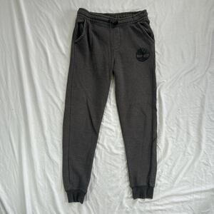 Timberland Kid's Grey and Black Joggers-Sweat Pants